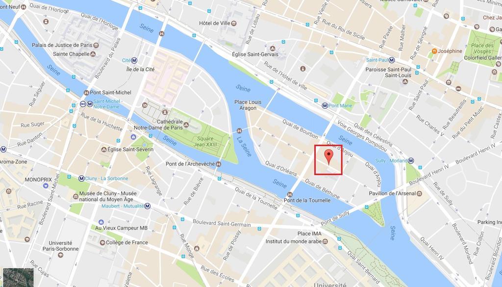 Studio Saint Louis En Ile Paris Eksteriør bilde